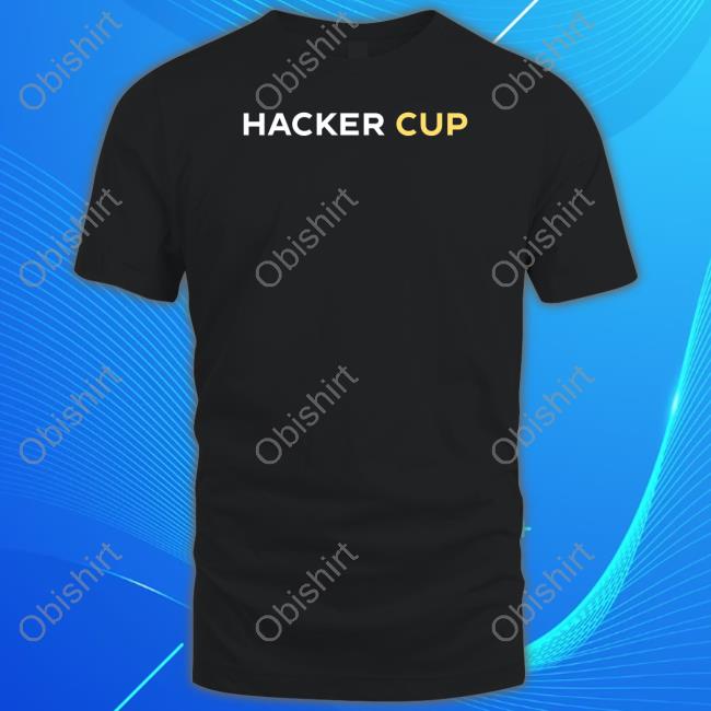 Abhishek Saini Wearing Hacker Cup Hoodie