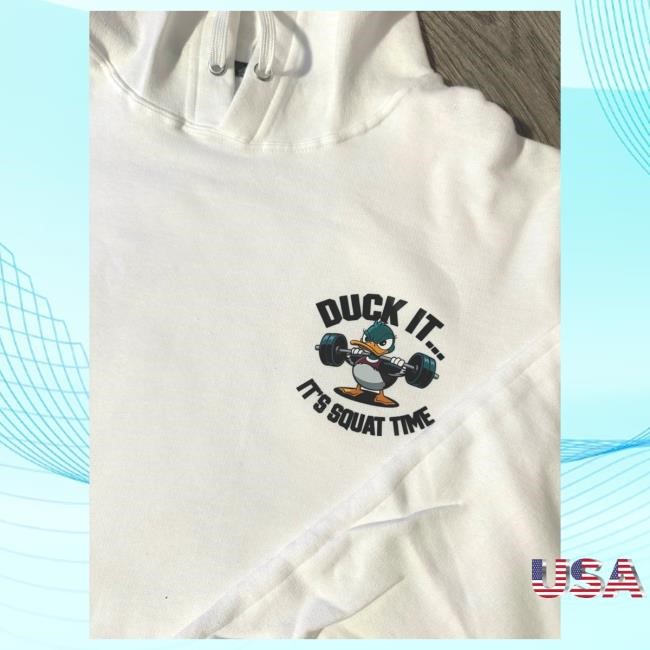 Abby Berner Merch Duck It It's Squat Time Basketball Jersey