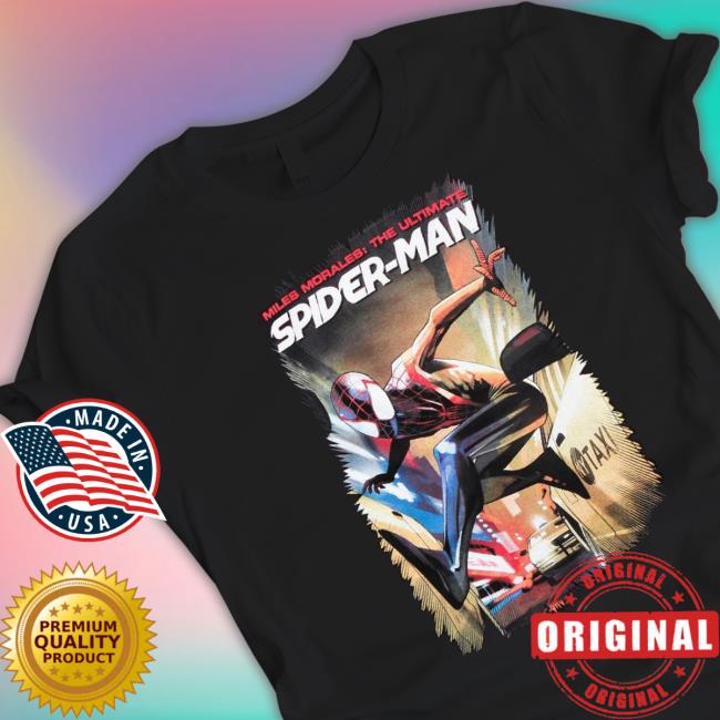 Marvel Miles Moralesthe Ultimate Spider-Man Cover Shirt
