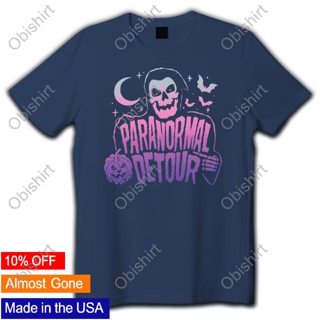 Paranormal Detour Faded Skull Tee