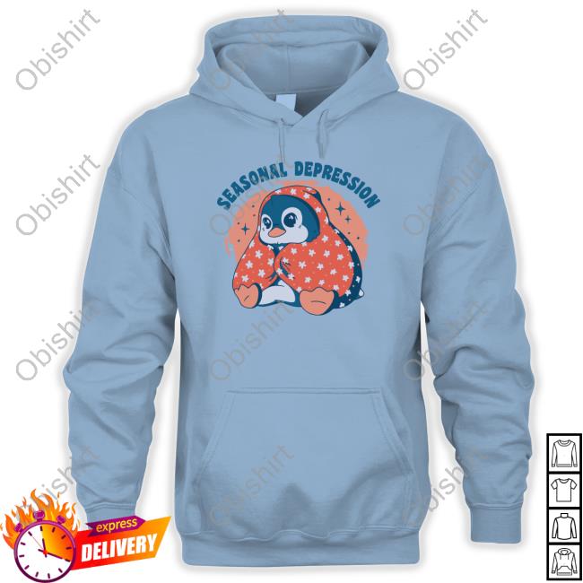 Seasonal Depression Penguin T Shirts