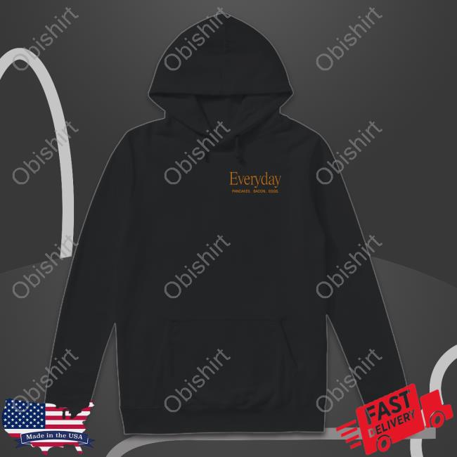 Everyday Pancakes Bacon Eggs Long Sleeve Tee