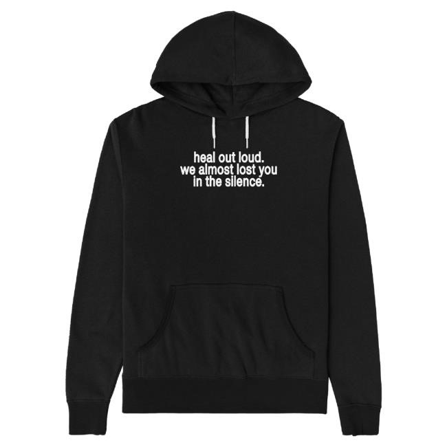 Trending To Write Love On Her Arms Merch Heal Out Loud T-Shirt