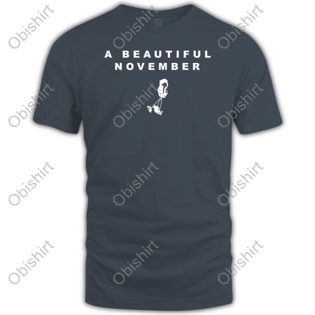 A Beautiful November Tee Shirt Somo Merch A Beautiful November Long Sleeve Tee Shirt