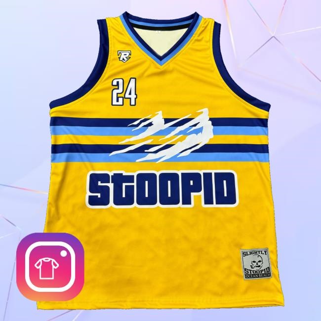 Slightly Stoopid Merch 2024 Red Rocks Event Basketball Jersey T-Shirt