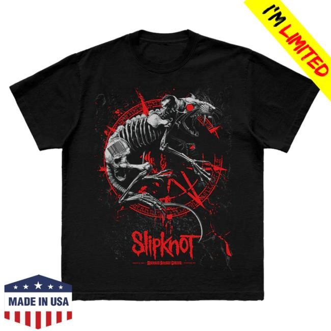 Slipknot 2024 Tour New York Tee Shirt Slipknot Merch