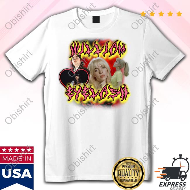 William Eyelash T Shirt Sadstreet Store