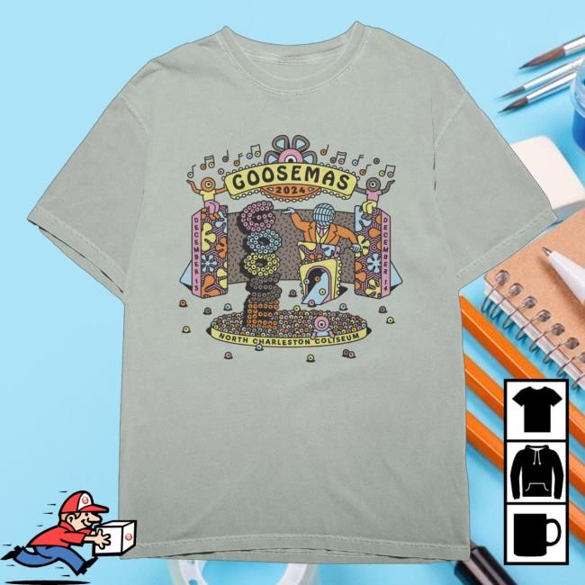 Official Goosetheband Merch Store Goosemas Bingo Stage Hoodie