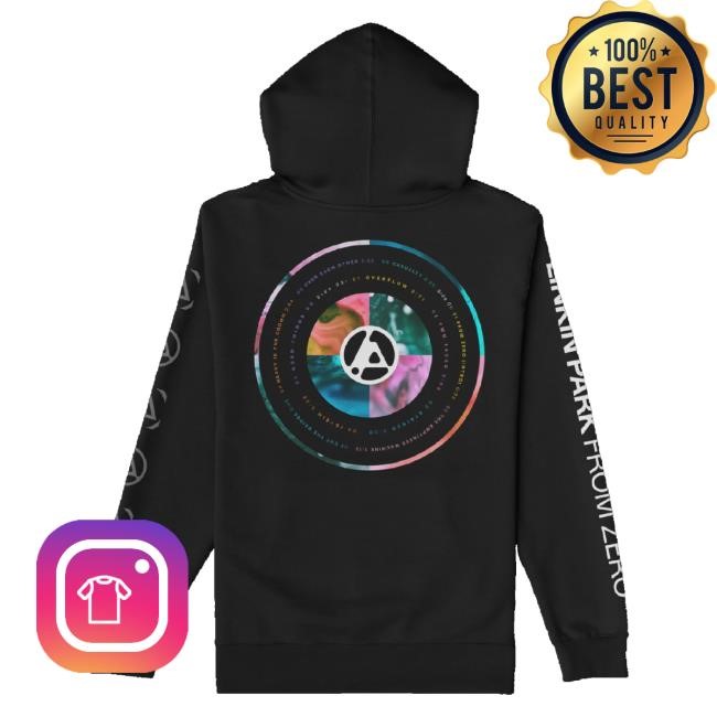 Official Linkin Park Merch From Zero Radiate Black Shirt