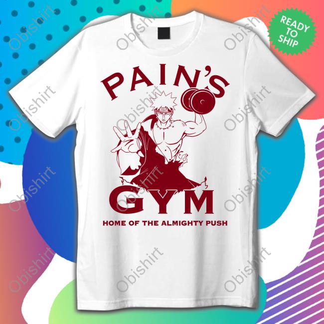 Official Pain's Gym Home Of The Almighty Push Hoodie