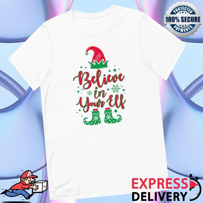 Trending Creating Wonders Merch Store Believe In Your Elf - White Shirts
