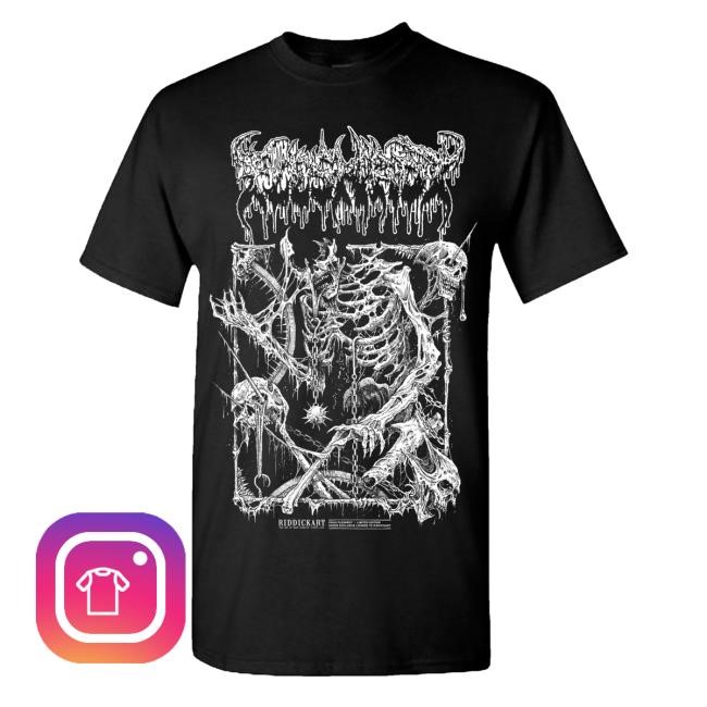 Pyre Press Merch Fleshrot X Riddickart Zip Hoodie