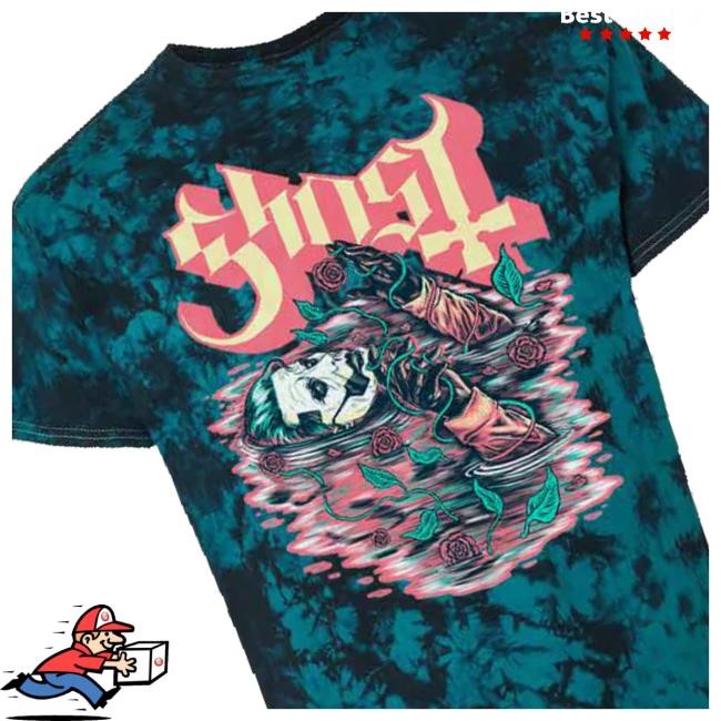 Ghost Merch Shop Store Official Pre-Raphaelite Teal Tank Top