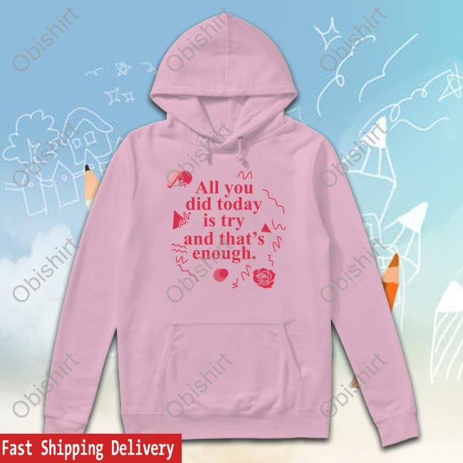 Fantasmas All You Did Today Is Try And That Enough Long Sleeve