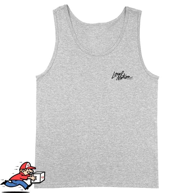 Official Local Motion Store Wave Sketch Tank Top T-Shirt