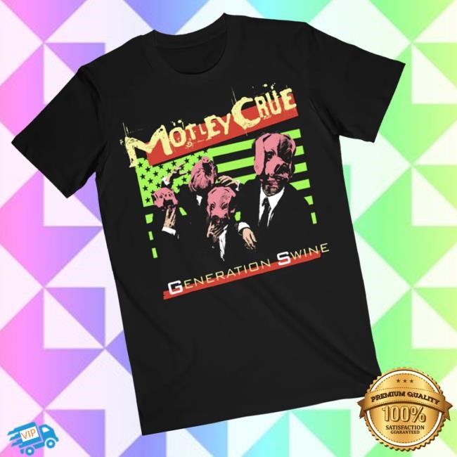 Motley Merch Generation Swine 25Th Anniversary Hooded Sweatshirt