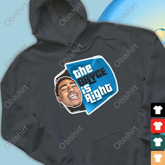 Bryce Up Son The Bryce Is Right Long Sleeve Tee Shirt Panthers The Bryce Is Right New Shirt