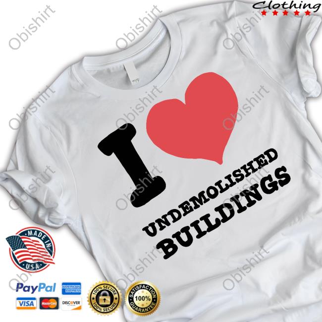 Zoebread Merch Shop I Heart Demolished Buildings Sweatshirt