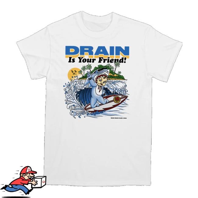 Allinmerch Store Drain Grateful Triangle White Funny Shirt
