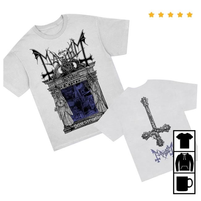 The True Mayhem Merch Dmds Temple Shirt White