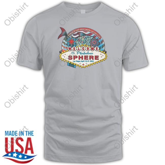 Official Phish Inspired Sphere Las Vegas Shirts