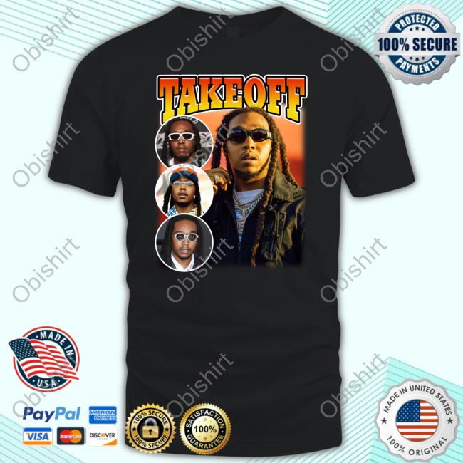 Migos Takeoff Rapper Tee Shirt