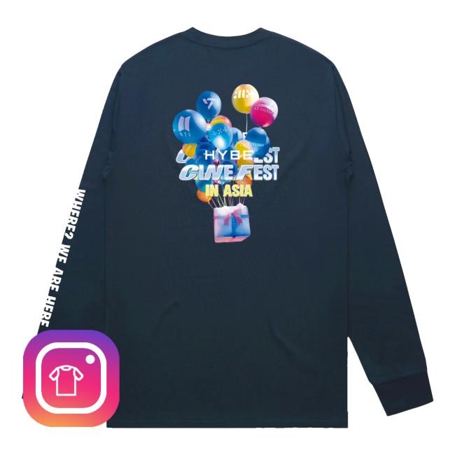 Official Hybe Cine Fest In Asia Sweatshirt
