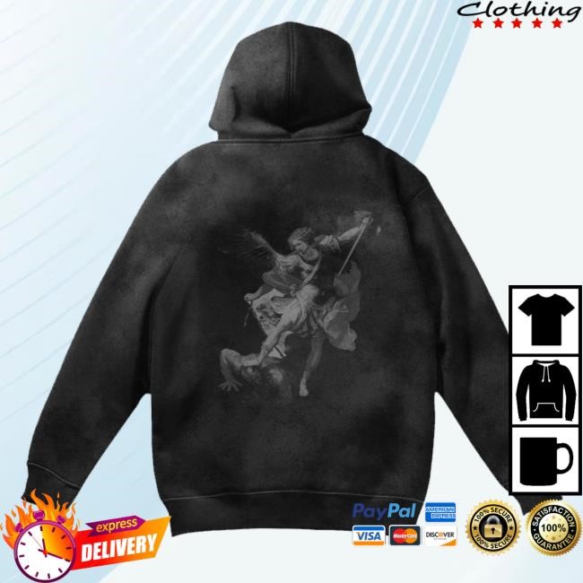 Saintkaizen Merch Shop Archangel Michael Hoodie