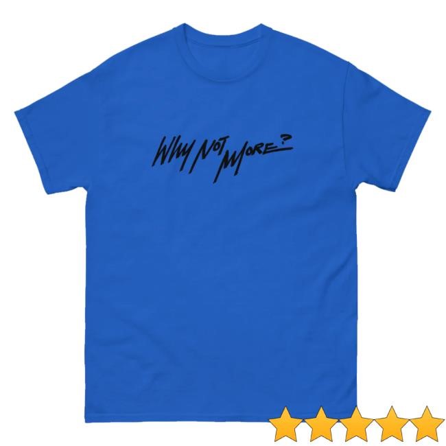 The Real Coco Jones Merch Why Not More New Shirt On Blue