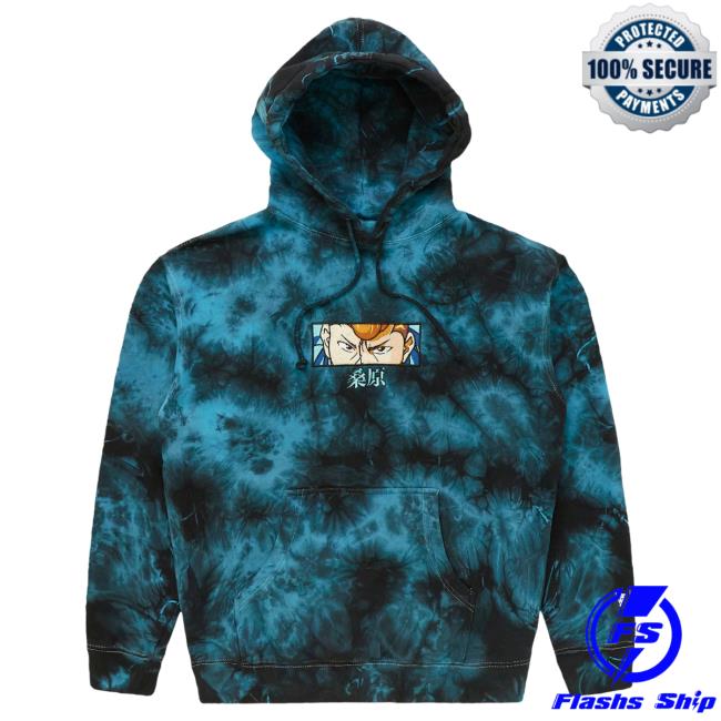 Official Hypland Clothing Merch Store Hypland Yyh Kuwabara Eyes Crew (Tie Dye)