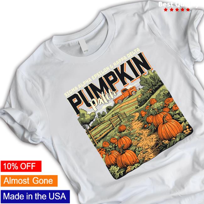 Nice Sigma Alpha Epsilon & Kappa Delta Pumpkin Patch shirt, hoodie, tank top, sweater and long sleeve t-shirt