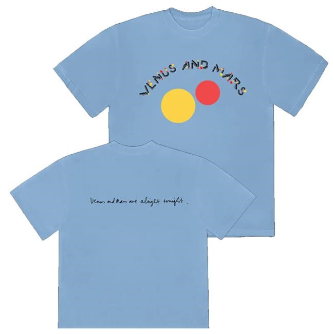 Paul Mccartney Merch Venus And Mars Long Sleeve Shirt