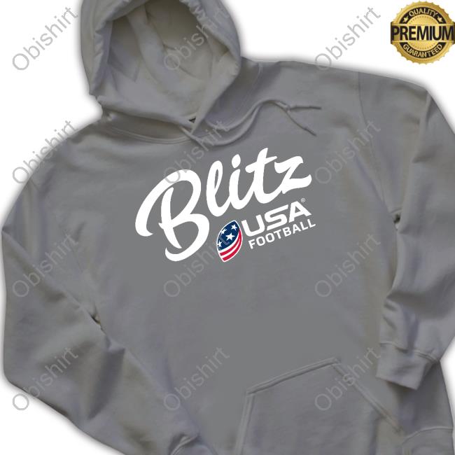 USAFootball Blitz Usa Buffalo Hoodied Sweatshirt
