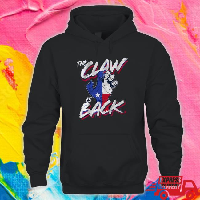 Texas Rangers The Claw Is Back Sweatshirt