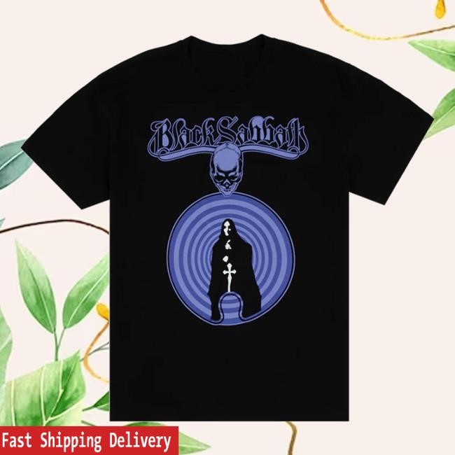 Black Sabbath Apparel Shop Merch Store Logo Skull Witch Black T-Shirt