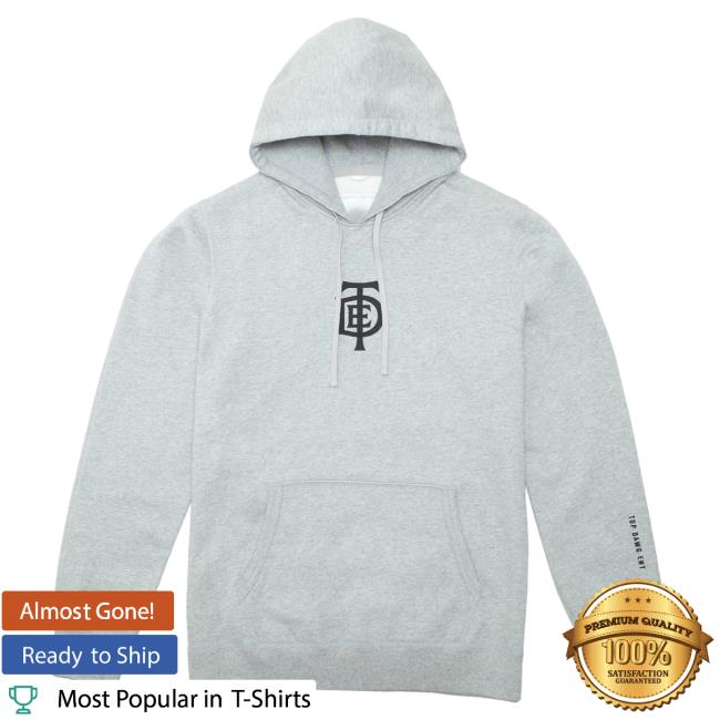 Official Clothing Top Dawg Entertainment Merch Store Reigning Champ x TDE Popover Hoodie (Midweight Terry)