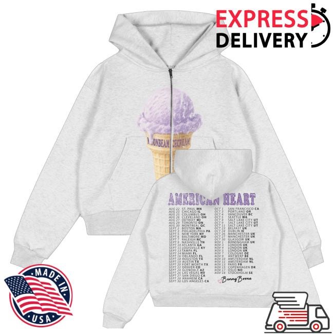 Official Benson Boone Merch Shop Store Ice Cream Long Sleeve Shirt