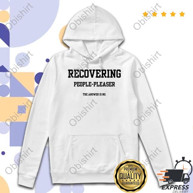 Double Cross Recovering People-Pleaser The Answer Is No T-Shirt