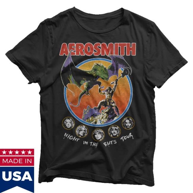 Official Aerosmith Merch Store Night In The Ruts Tour Shirts Official Aerosmith Merch Store Night In The Ruts Tour Shirt