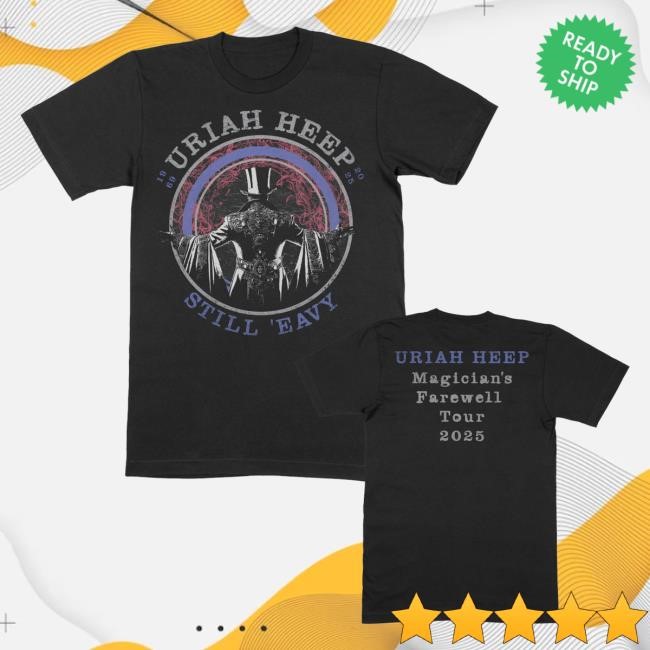 Uriah Heep Merch Shop Store Official Still 'Eavy Farewell Tour Tank Top