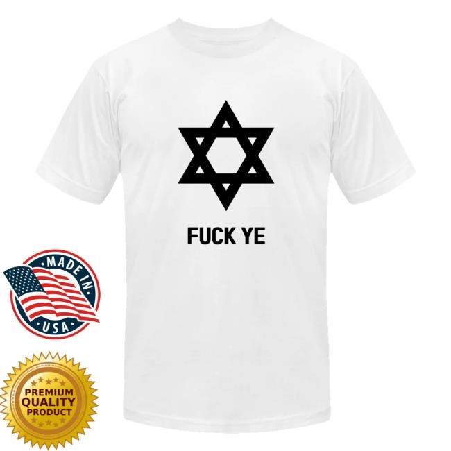 Tokin' Jew Merch Fuck Ye Magen David Zip Up Hoodie
