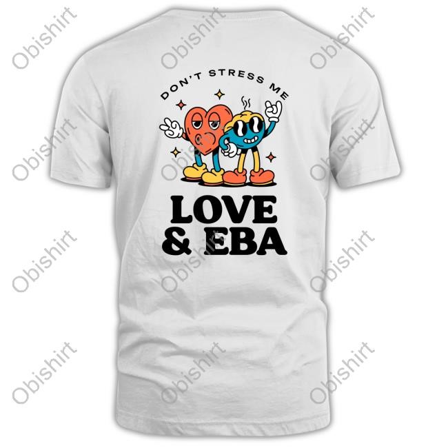 Pixel Shinobi Don't Stress Me Love & Eba Hoodie