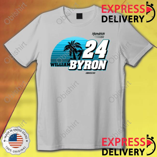 William Byron #24 Upf 50+ Fishing Hoodie