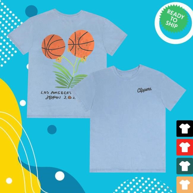 Official Courtside Supply City Edition Floral Basketball Funny Shirt Clippers Hq Merch Store
