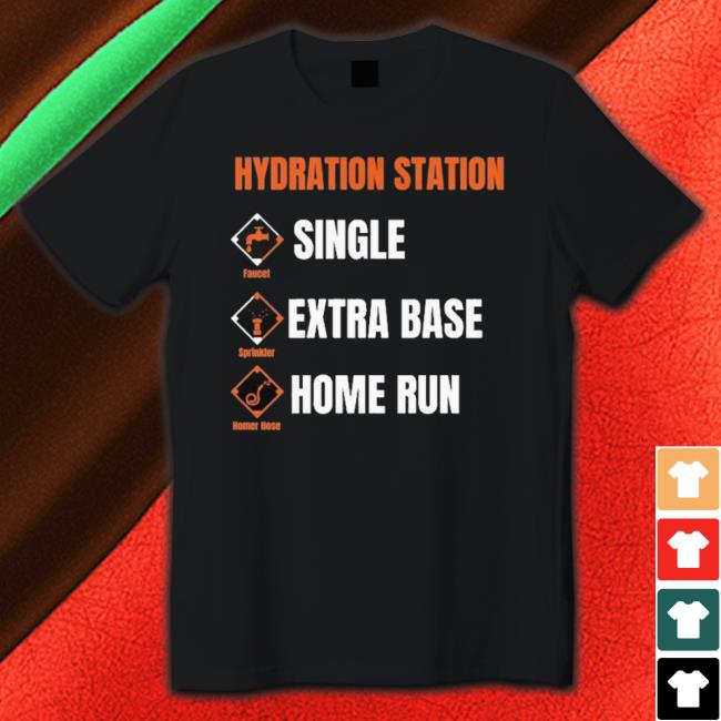Hydration Station Baltimore Orioles shirt