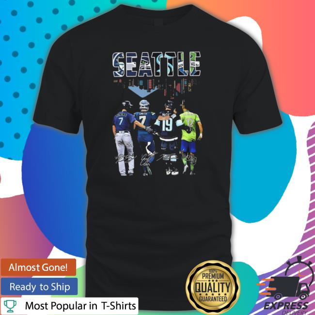 Seattle Sports Gonzales Smith Mccanny Signatures Shirt