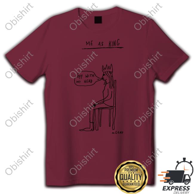 Me As King Off With My Head Mgray Sweatshirt