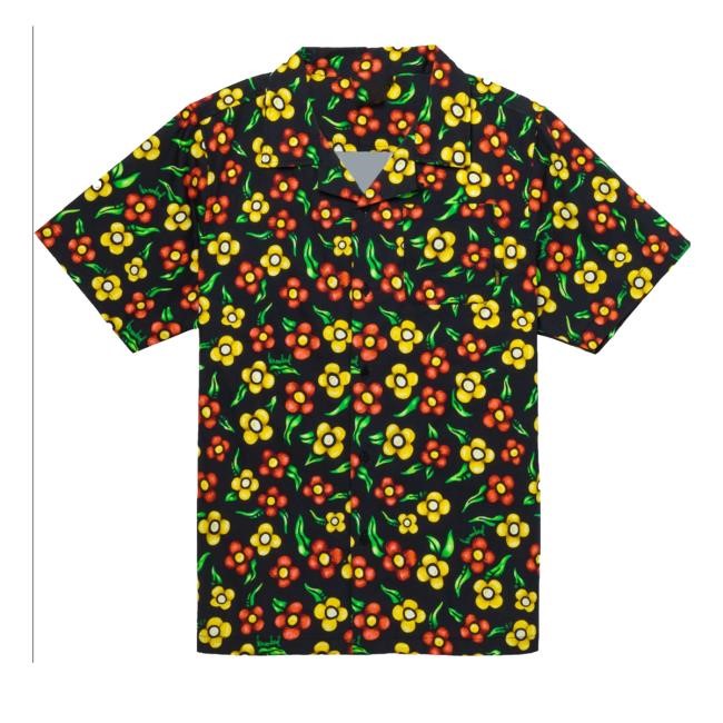Krooked Short Sleeves Aloha Flower Custom Classic Shirt