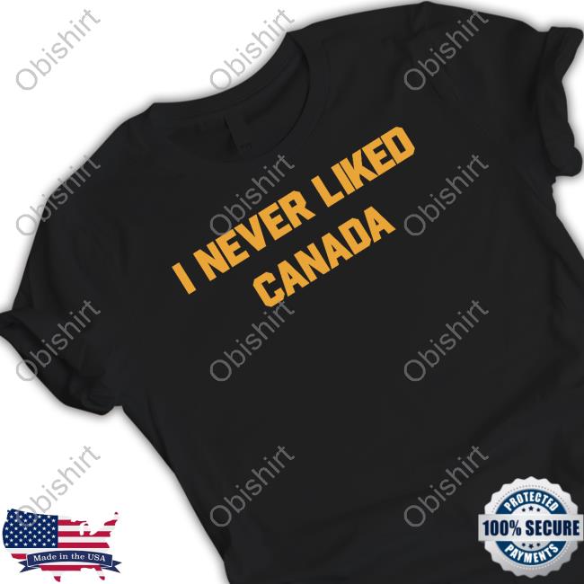 Steel City I Never Liked Canada Tank Top