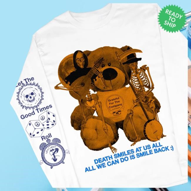 Official Ceramics Death Smiles At Us All T Shirt